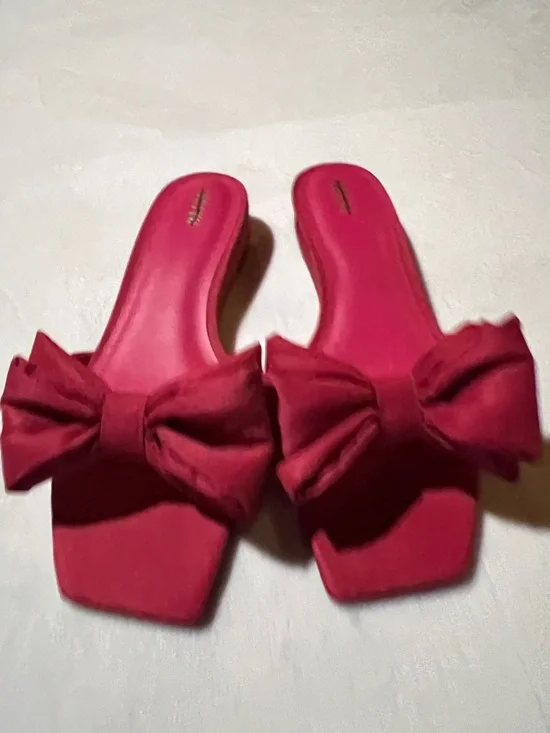 Anthropologie Maeve Bow micro wedge sandals - Picture 5 of 7